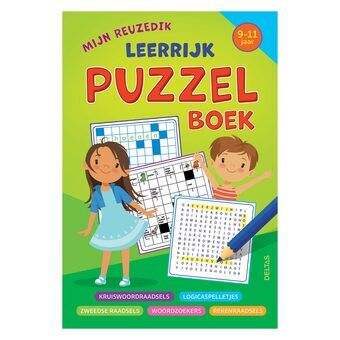 Mijn Reuzedikke Leerrijke Puzzelboek (9-11 jaar)