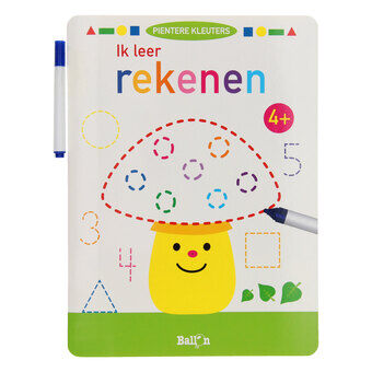 Ik ben aan het leren rekenen 4+