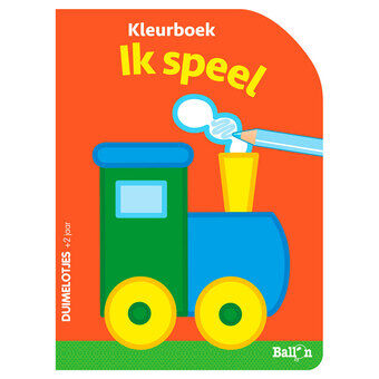 Duimelijntje Ik speel Kleurboek