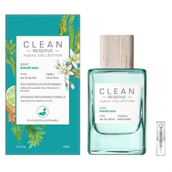 Clean Reserve H2 Eau Collection Emerald Oasis - Eau de Parfum - Geurmonster - 2 ml