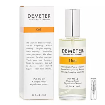 Demeter Oud - Eau De Cologne - Geurmonster - 2 ml