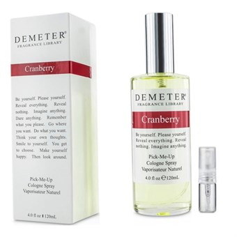 Demeter Cranberry - Eau de Cologne - Geurmonster - 2 ml