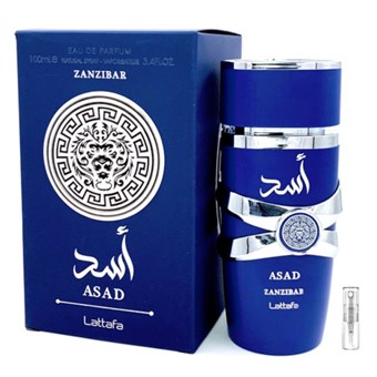 Lattafa Asad Zanzibar - Eau de Parfum - Geurmonster - 2 ml