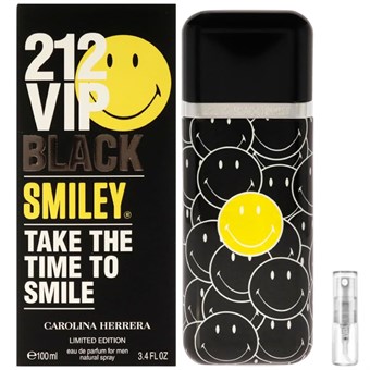 Carolina Herrera 212 VIP Black Smiley Take the Time to Smile - Eau de Parfum - Geurmonster - 2 ml