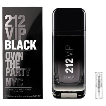 Carolina Herrera 212 VIP Black Open The Party NYC - Eau de Parfum - Geurmonster - 2 ml