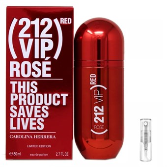 Carolina Herrera 212 Rose This Product Saves Lives Limited Edition - Eau de Parfum - Geurmonster - 2 ml