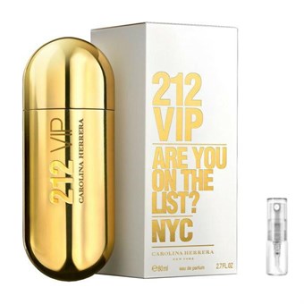 Carolina Herrera 212 VIP Are You On The List NYC EDP - Eau de Parfum - Geurmonster - 2 ml