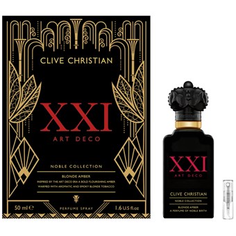 Clive Christian XXI Art Deco Blonde Amber - Parfum - Geurmonster - 2 ml