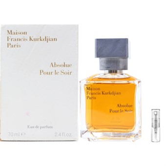 Maison Francis Kurkdjian Absolue Pour le Soir - Eau de Parfum - Geurmonster - 2 ML