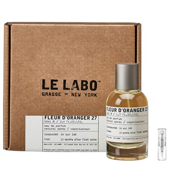 Le Labo Fleur D\'Oranger 27 - Eau de Parfum - Geurmonster - 2 ML