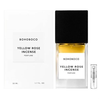 Bohoboco Yellow Rose Incense - Parfum - Geurmonster - 2 ml