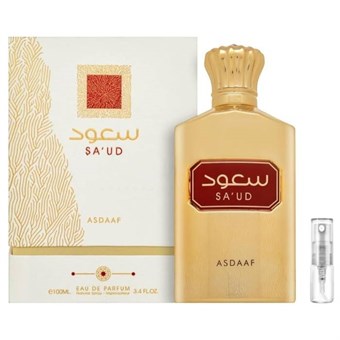 Lattafa Asdaaf Sa\'ud - Eau De Parfum - Geurmonster - 2 ML