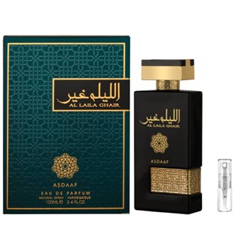 Lattafa Asdaaf Al Laila Ghair - Eau De Parfum - Geurmonster - 2 ml