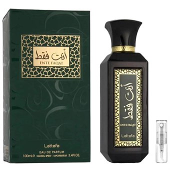 Lattafa Ente Faqat - Eau De Parfum - Geurmonster - 2 ml