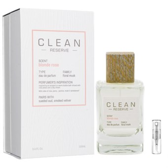 Clean Reserve Blonde Rose - Eau de Parfum - Geurmonster - 2 ml