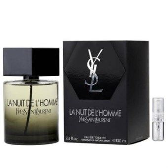 Yves Saint Laurent La Nuit De L\'Homme - Eau de Toilette - Geurmonster - 2 ml