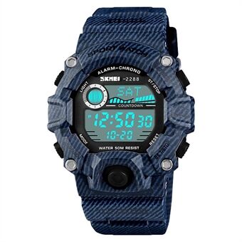 SKMEI 2288 Tiener Luminous Digitale Horloge Outdoor Sport Elektronisch Polshorloge