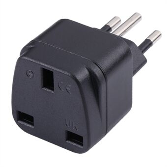 Draagbare UK naar Swiss Plug Stopcontact Adapter Travel Stopcontact Conversie Plug