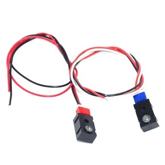 2 Stuks Infrarood Beam Sensor Detector Alarm Fotocel Optische Schakelaar Dc 12-24V Lichtschakelaar Detecteren Afstand 2M