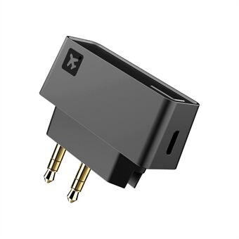 3,5 mm vliegtuighoofdtelefoon Dual 3,5 mm mannelijke AUX audio-aansluiting adapterconverter