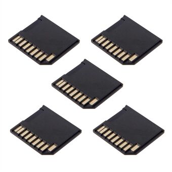 CY EP-064 5Stuks/Set Micro SD TF naar SD Kaart Kit Mini Adapters voor Extra Opslag Macbook Air / Pro / Retina