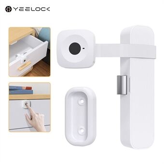 YEELOCK ZNGS06YSB Smart Fingerprint Lade Keyless 0.5s Quick unlock voor verborgen archiefkast lock, ondersteunt 16 vingerafdrukken