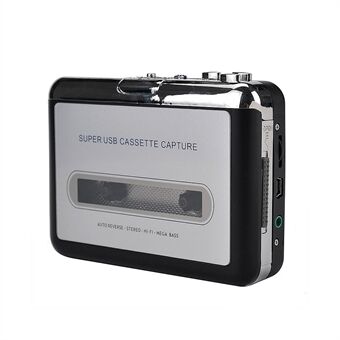 USB Cassette Speler Draagbare Tape Speler Neemt MP3/CD Audio Muziek op via USB voor Laptop PC en Mac