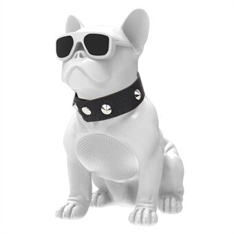 CH-M10 Creative Bulldog-vorm Stereo Draadloze Bluetooth Muziek Luidspreker Ondersteuning TF / U-Disk / FM