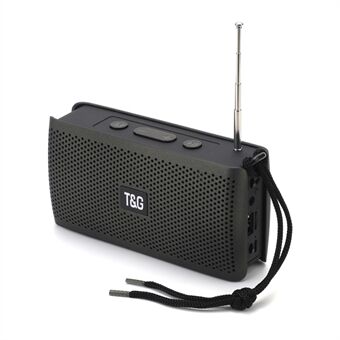 T&G TG282 Bluetooth draadloze luidspreker met zaklamp Muziekspeler Ondersteunt TF / FM / 3,5 mm AUX / U-schijf
