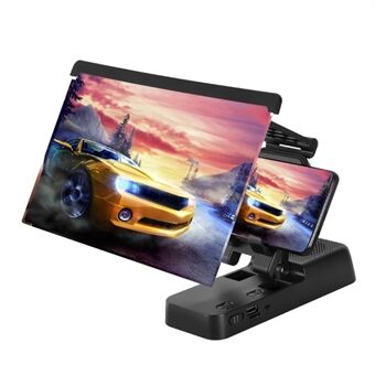 F19 12-inch opvouwbare schermvergroter voor mobiele telefoons Videovergrotende beugel Draadloze Bluetooth-luidspreker Subwoofer