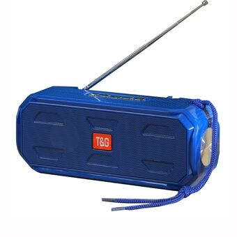 T&G TG280 TWS Solar Bluetooth-luidspreker Draadloze luidspreker met zaklampondersteuning TF / FM / 3,5 mm AUX / U-schijf