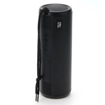 T&G TG635 Bluetooth-muzieksubwoofer Waterdichte draagbare draadloze Outdoor met LED-zaklamp Ondersteunt TF-kaart FM-radio Auxiliary-ingang (CE)