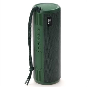 T&G TG635 Bluetooth-muzieksubwoofer Waterdichte draagbare draadloze Outdoor met LED-zaklamp Ondersteunt TF-kaart FM-radio Auxiliary-ingang (CE)