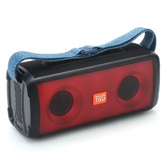 T&G TG345 Draagbare oplaadbare Bluetooth-luidspreker Outdoor ademlicht Draadloze stereosubwoofer