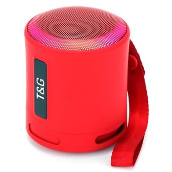 T&G TG373 LED-ademlicht Draagbare Bluetooth-luidspreker Draadloze stereosubwoofer voor Outdoor