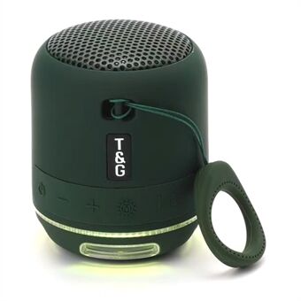 T&G TG294 Draagbare LED Light TWS Bluetooth Speaker Outdoor Draadloze Stereo Muziek Subwoofer