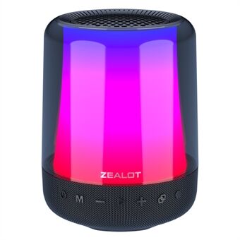 IJVERS S66 Bluetooth 5.2 draadloze luidspreker RGB kleurrijk licht HiFi stereo subwoofer