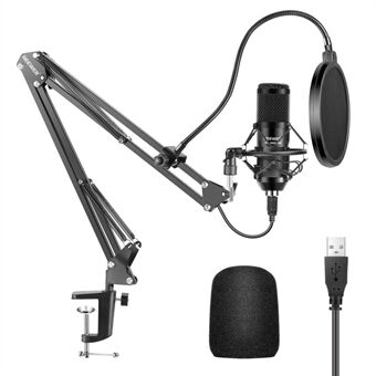 NEEWER NW-8000 USB Microphone 192KHZ / 24Bit Cardioid Condenser Mic for Vlogging Streaming Podcasting