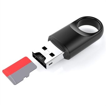 USB 2.0 TF Kaartlezer Mini Formaat Geheugenkaartlezer Adapter voor Computer, Tablet, Dashcam