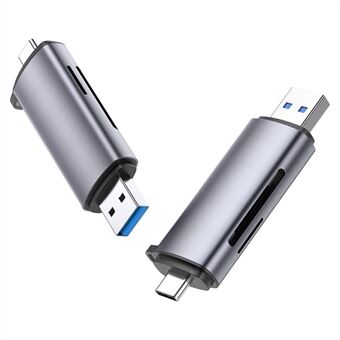 UGREEN 50706 2-in-1 USB-C/USB-A SD TF Geheugenkaartlezer OTG Adapter