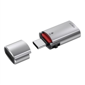 JS-72 High-Speed USB 3.0 Converter Type-C OTG-adapter met TF-kaart, USB-drive 2-in-1 kaartlezer