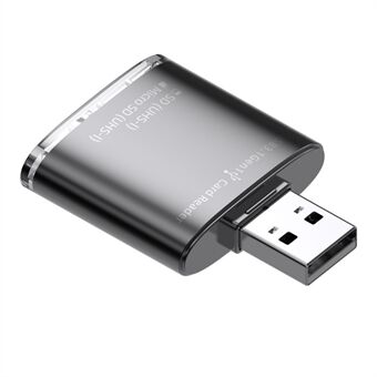 Voor PC Laptop Camera 2-in-1 SD / TF naar USB 3.0 Kaartlezer Ondersteunt SDHC SDXC MMC UHS-I