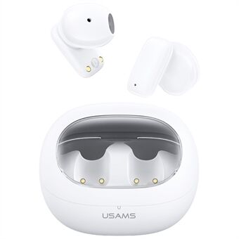 USAMS TD22 TWS Oortelefoons Bluetooth 5.3 Semi in Ear Hoofdtelefoon Stereogeluid 5 uur afspeeltijd