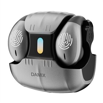 DAMIX AS-01 Bluetooth 5.5 Koptelefoon Vingerafdruk Touch Clip-On Draadloze Oortjes