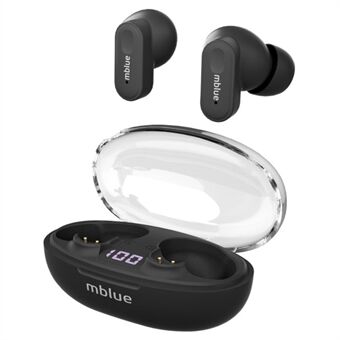 MBLUE AR01 TWS Bluetooth 5.4 Oordopjes Lage Latentie Draadloze Muziekgesprekken In-Ear Koptelefoon