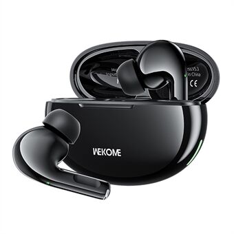 WEKOME WS-16 Bluetooth Headset Draadloze Hoofdtelefoon Pebble Stone Sportoordopjes met Oplaadcase