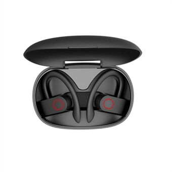 A9S Bluetooth Oortjes met draagbare oorhaak Draadloze headset HD-gesprekskwaliteit Hoofdtelefoon