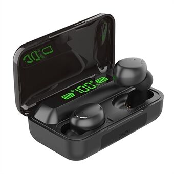 TWS-F95 draadloze koptelefoon Bluetooth TWS-headset IPX7 waterdichte draagbare koptelefoon met LED-indicator / oplaadcassette met digitaal display
