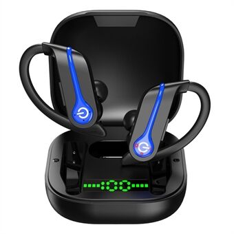 HBQ-Q62-9 Oortelefoon TWS Draadloze Bluetooth 5.0 Ruisonderdrukking Lage latentie Oorhaak Ontwerp Headset Gaming Hoofdtelefoon