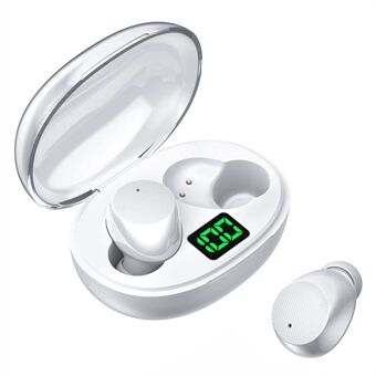 K20 TWS Bluetooth in-ear oortelefoon Stereo muziek Bellen Touch draadloze headset met digitaal display oplaadetui